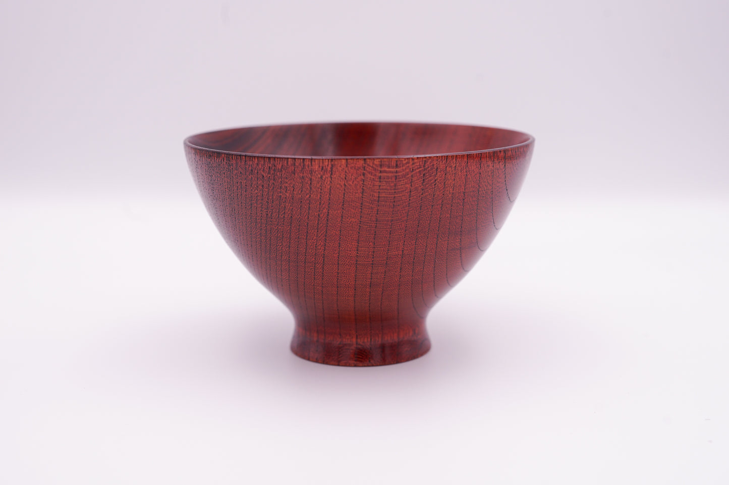 山中漆器 欅4.0ゆう椀 茜すり|Yamanaka Lacquerware Zelkova Bowl "Keyaki 4.0 Yu Wan Red"