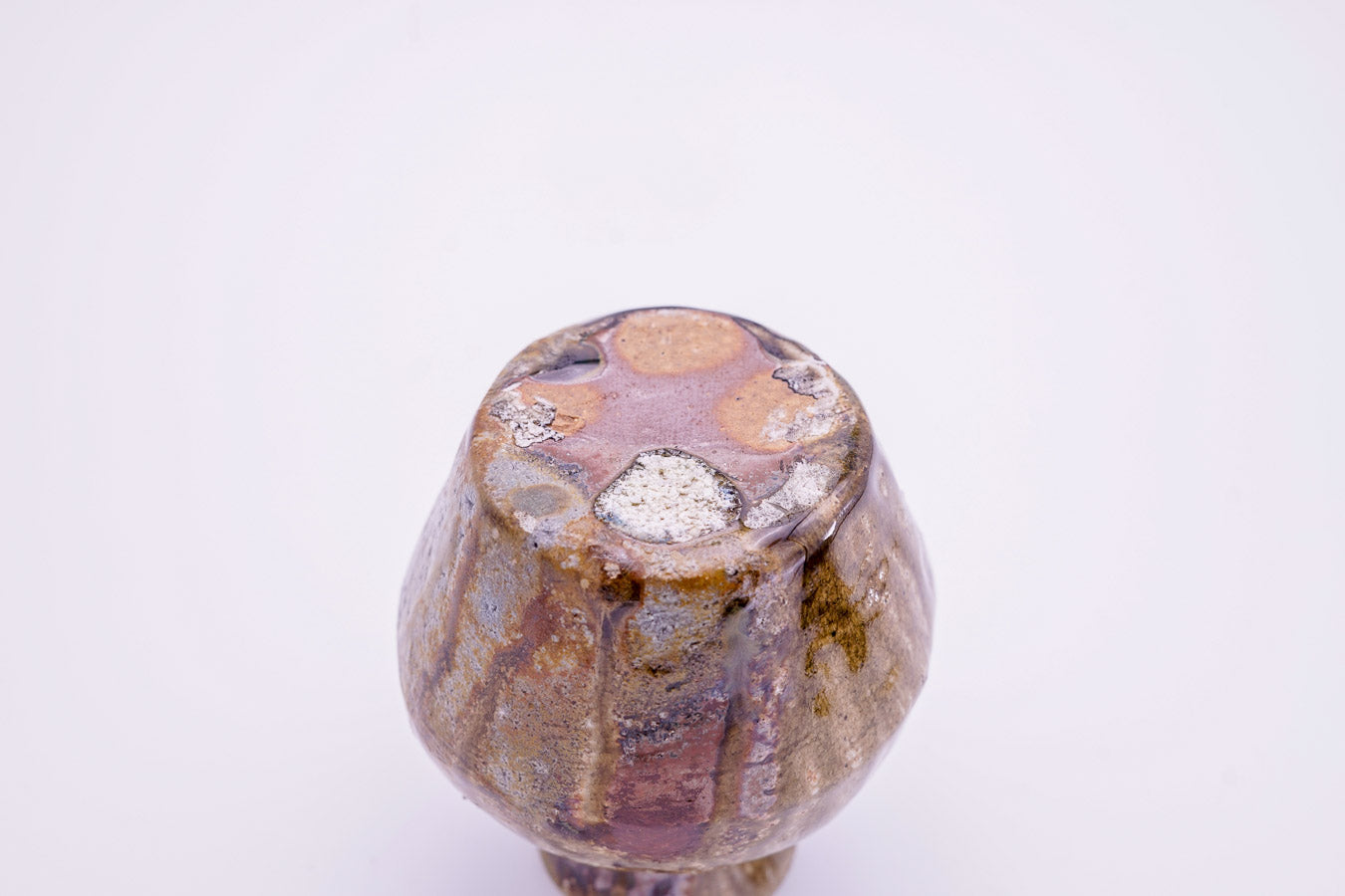越前焼 窯変小壺|Echizen Ware "Yohen Kotsubo " Scorched Surface Coloring Small Jar