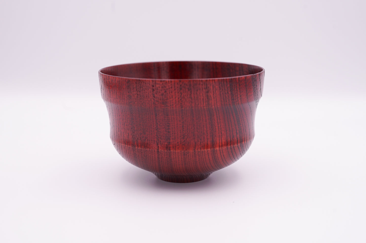 山中漆器 欅3.6お多福椀 茜すり|Yamanaka Lacquerware Zelkova Bowl "Keyaki 3.6 Otafuku Wan Red"