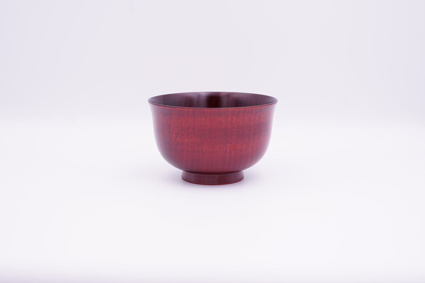 山中漆器 桜3.4百合椀 茜すり|Yamanaka Lacquerware Sakura Bowl "Sakura 3.4 Yuri Wan Red"
