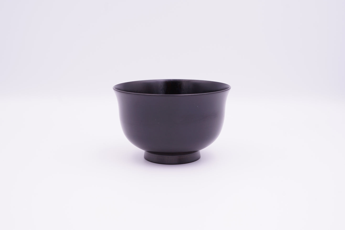 山中漆器 桜3.4百合椀 神代すり|Yamanaka Lacquerware Sakura Bowl "Sakura 3.4 Yuri Wan Black"