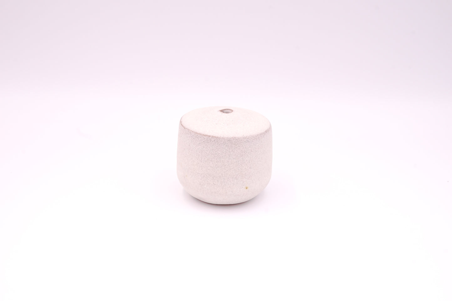 越前焼　雪釉一輪挿｜Echizen Ware "Snow White Glazed Bud Vase"