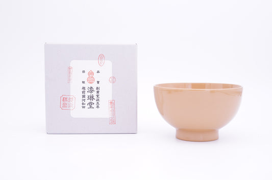 越前漆器　真塗り椀 白 | Echizen Lacquerware "Shin Nuri Bowl" White