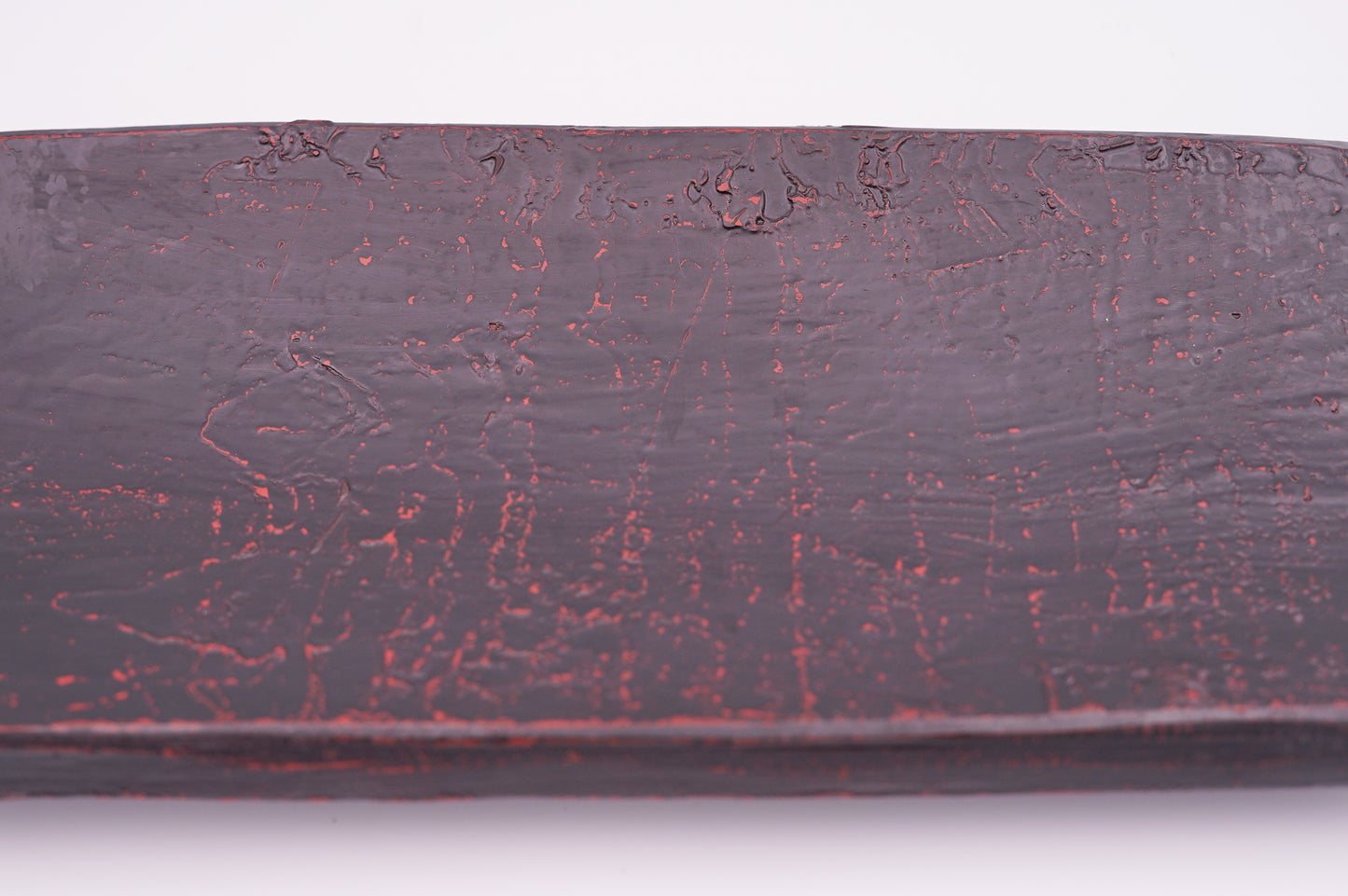 山中漆器　漆桶の盛皿　曙（黒）｜Yamanaka Lacquerware Plate made from upcycled Urushi Barrel