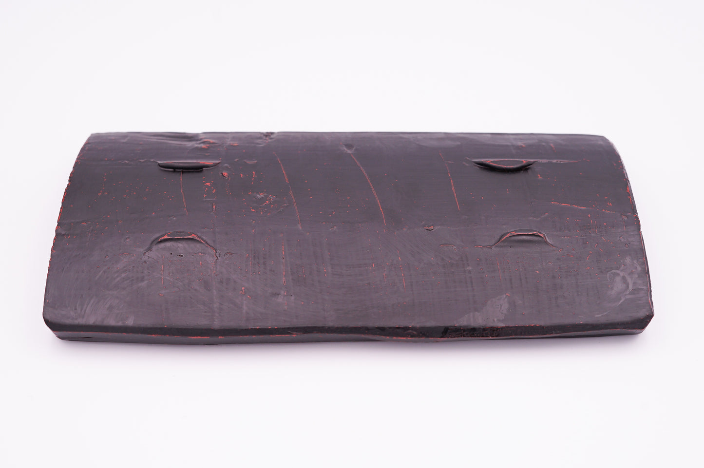 山中漆器　漆桶の盛皿　曙（黒）｜Yamanaka Lacquerware Plate made from upcycled Urushi Barrel
