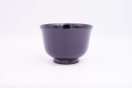 山中漆器　桜4.0百合椀　神代すり｜Yamanaka Lacquerware Sakura Bowl "Sakura 4.0 Yuri Wan Black"