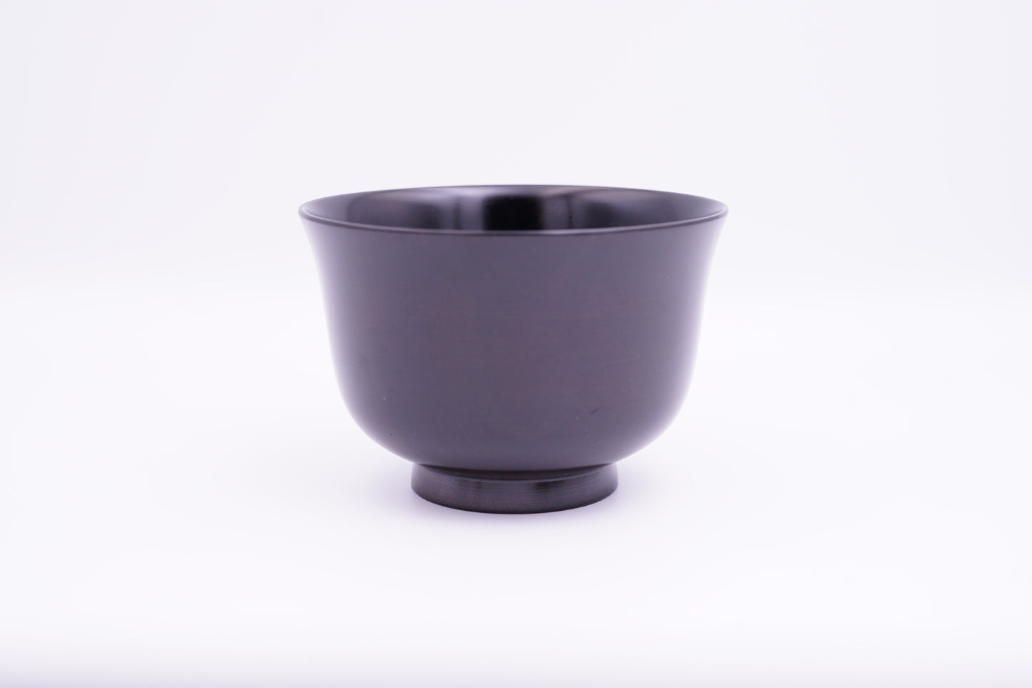 山中漆器　桜4.0百合椀　神代すり｜Yamanaka Lacquerware Sakura Bowl "Sakura 4.0 Yuri Wan Black"