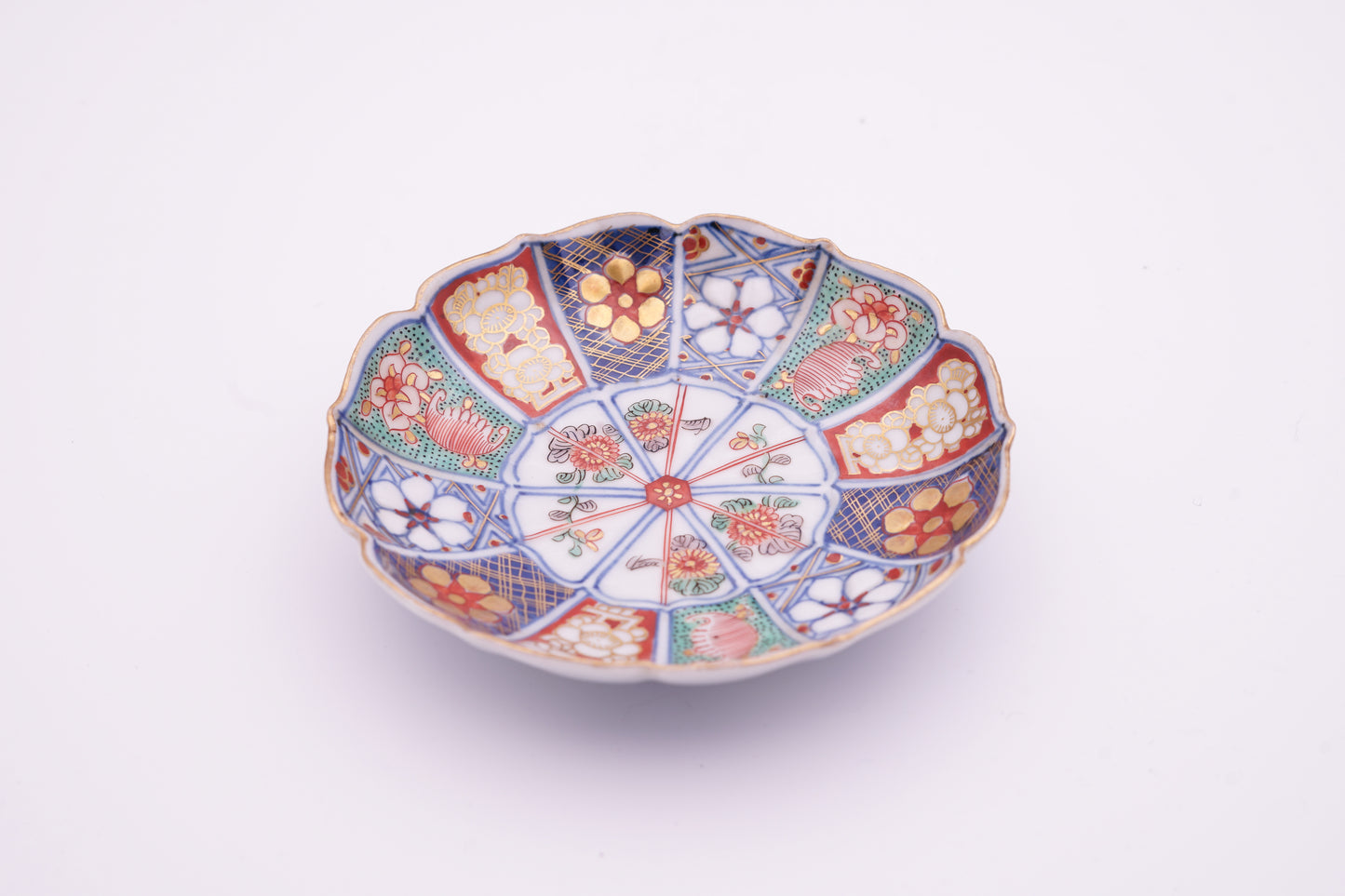 大聖寺伊万里　菊花　小皿　 | Daishoji Imari Chrysanthemum Small Dish Plate
